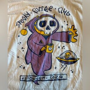 SOLD//Brandywine Coffee Roasters Spooky Coffee Club Long-sleeve Tee 2020 /